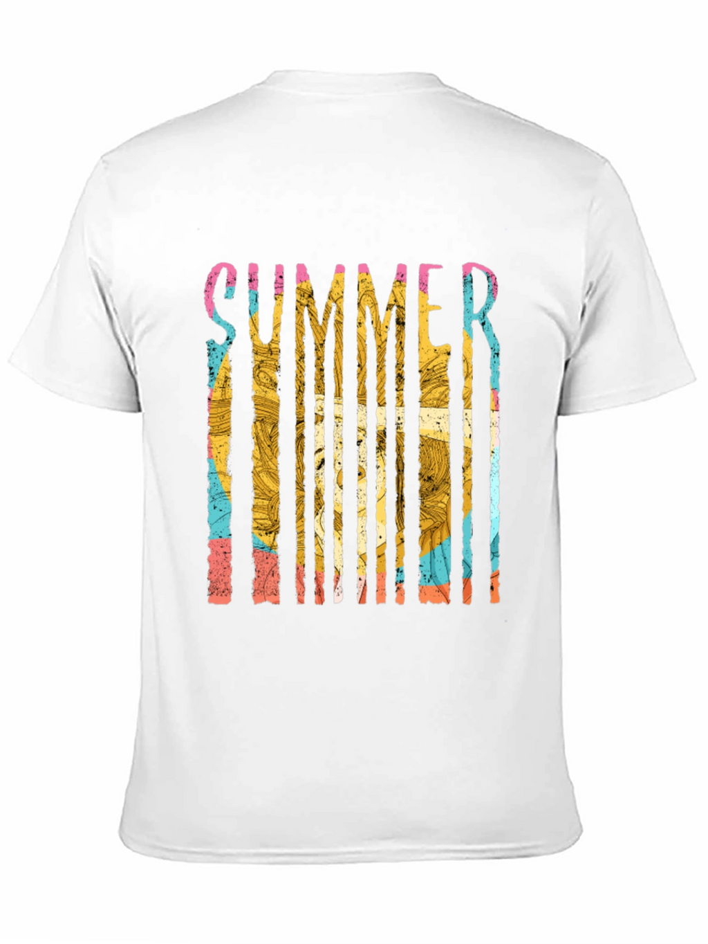 Summer Vibes Graphic Tee - Mens Black T-Shirt