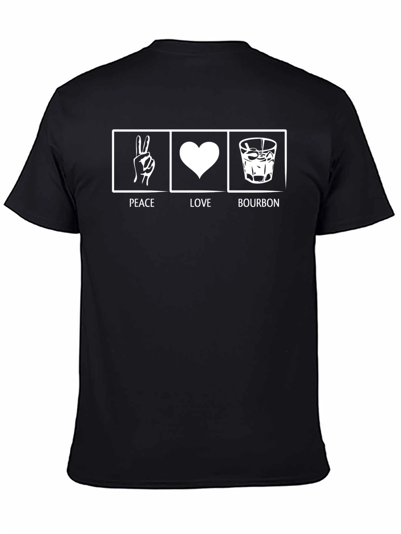 Peace Love Bourbon T-Shirt