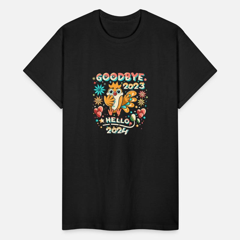 NYE Goodbye 2023 Hello 2024 Welcome New Year Squad