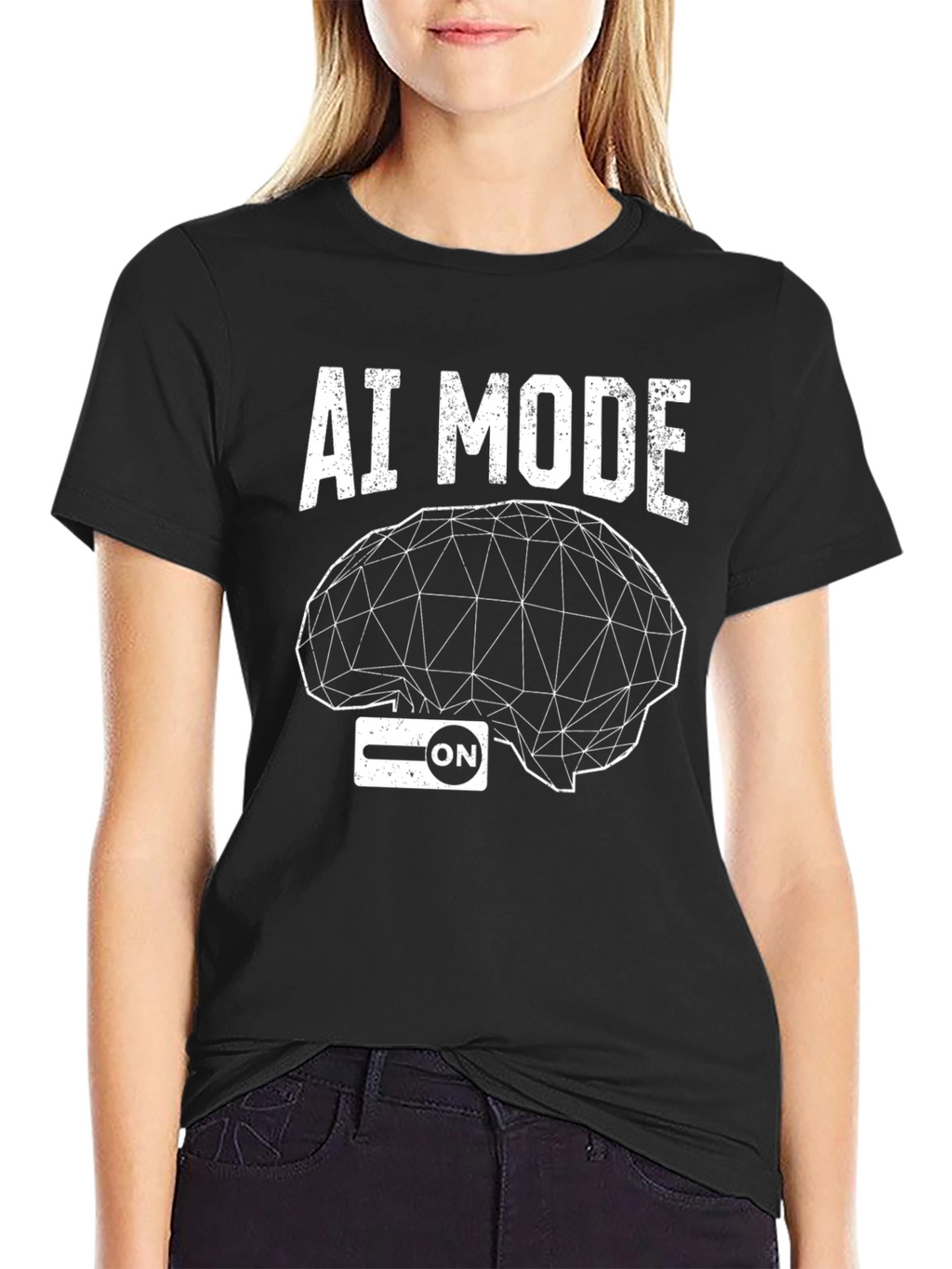 AI Mode On Graphic T-Shirt
