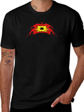 Flame Graphic Black T-Shirt - Bold & Stylish