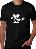 Nap Queen Black Graphic T-Shirt