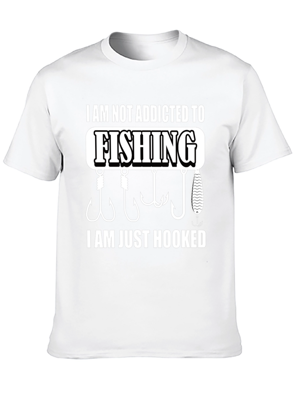 Fishing Hooked T-Shirt - Fisherman Gift Tee