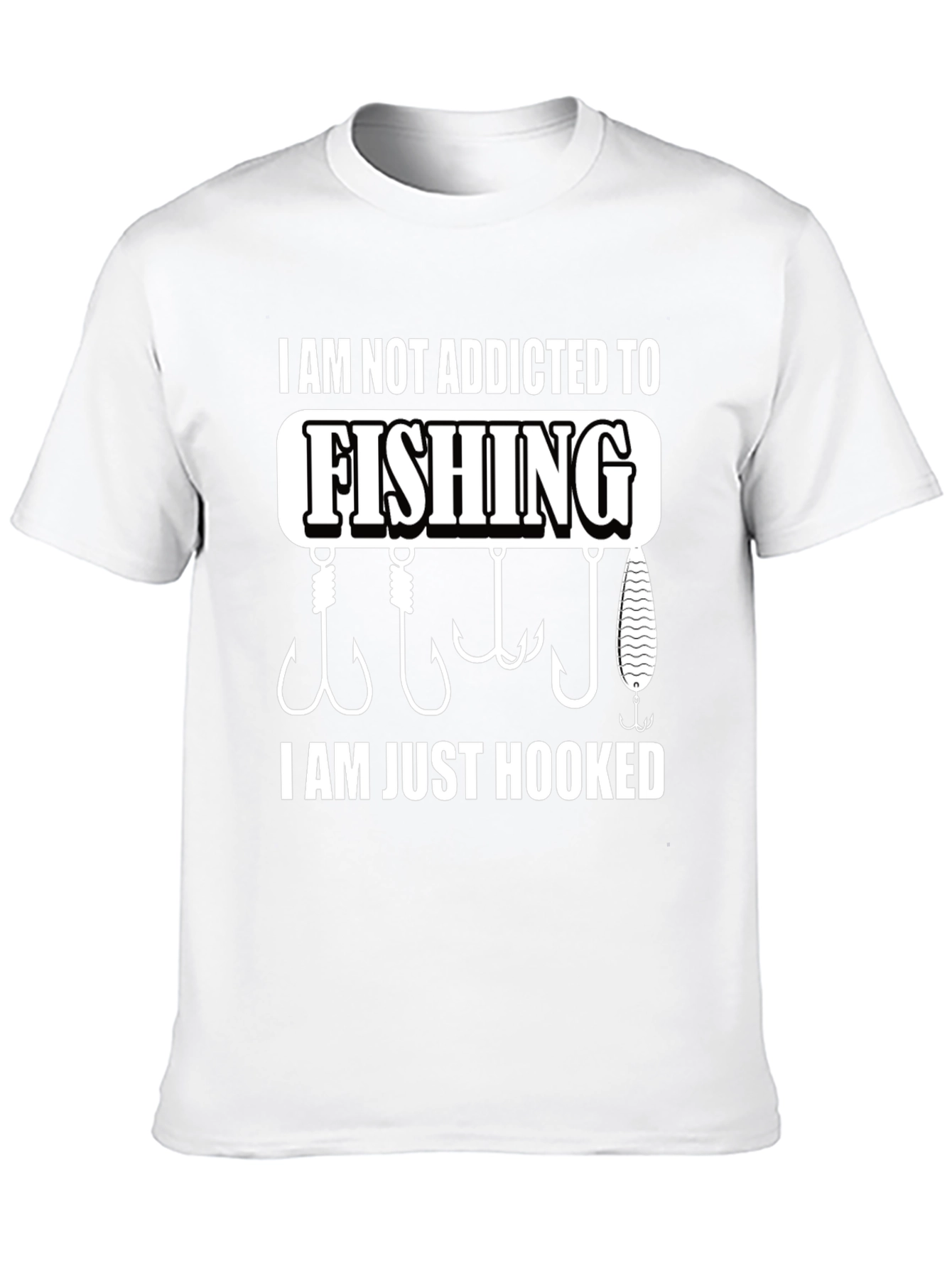 Fishing Hooked T-Shirt - Fisherman Gift Tee