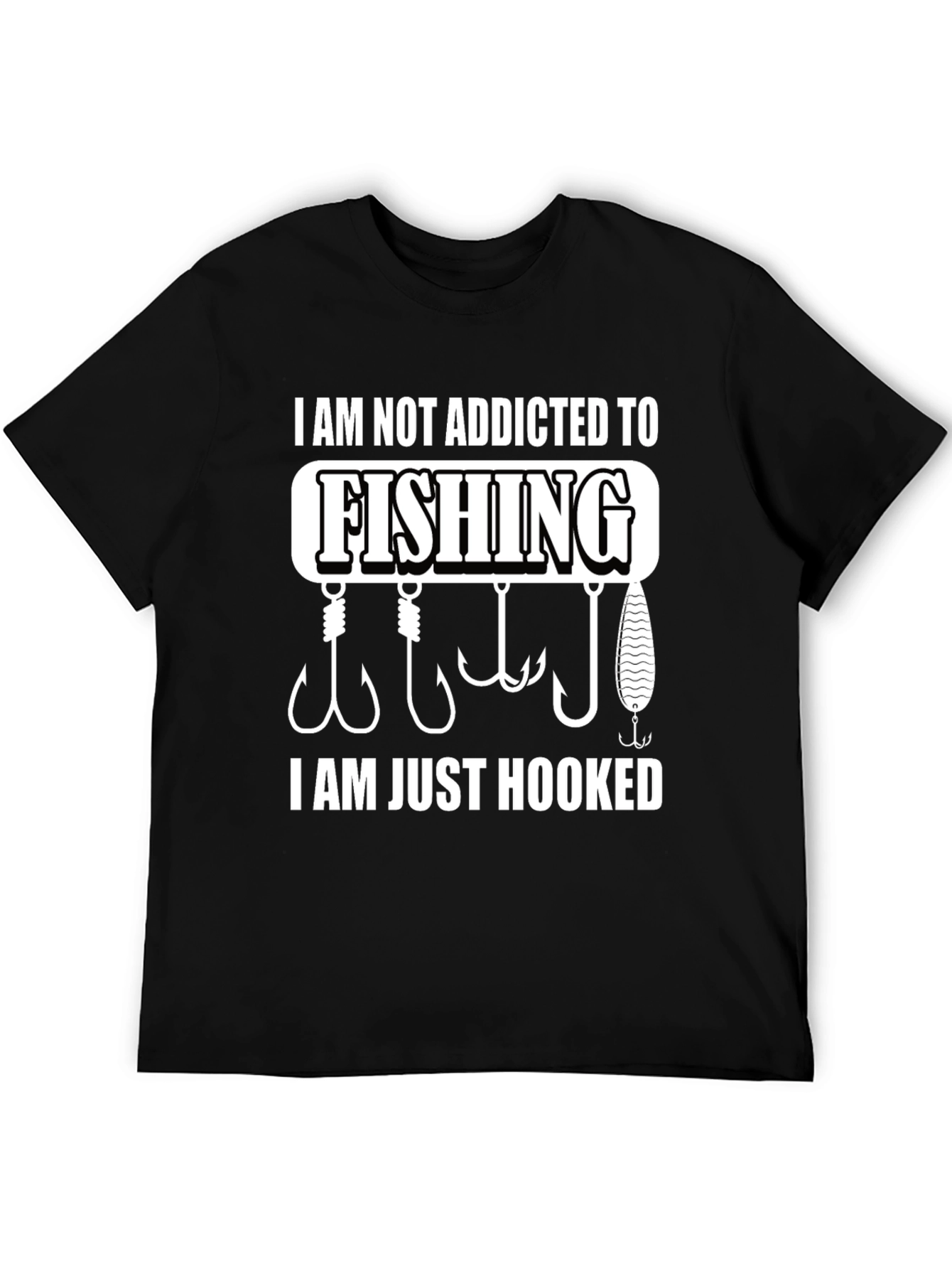 Fishing Hooked T-Shirt - Fisherman Gift Tee
