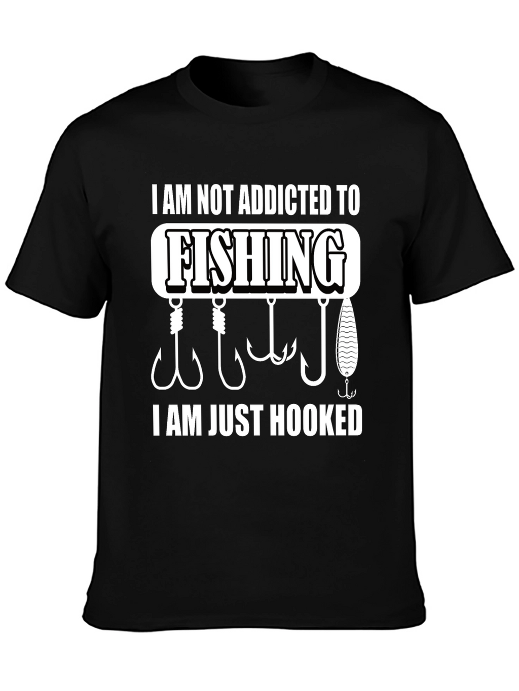 Fishing Hooked T-Shirt - Fisherman Gift Tee