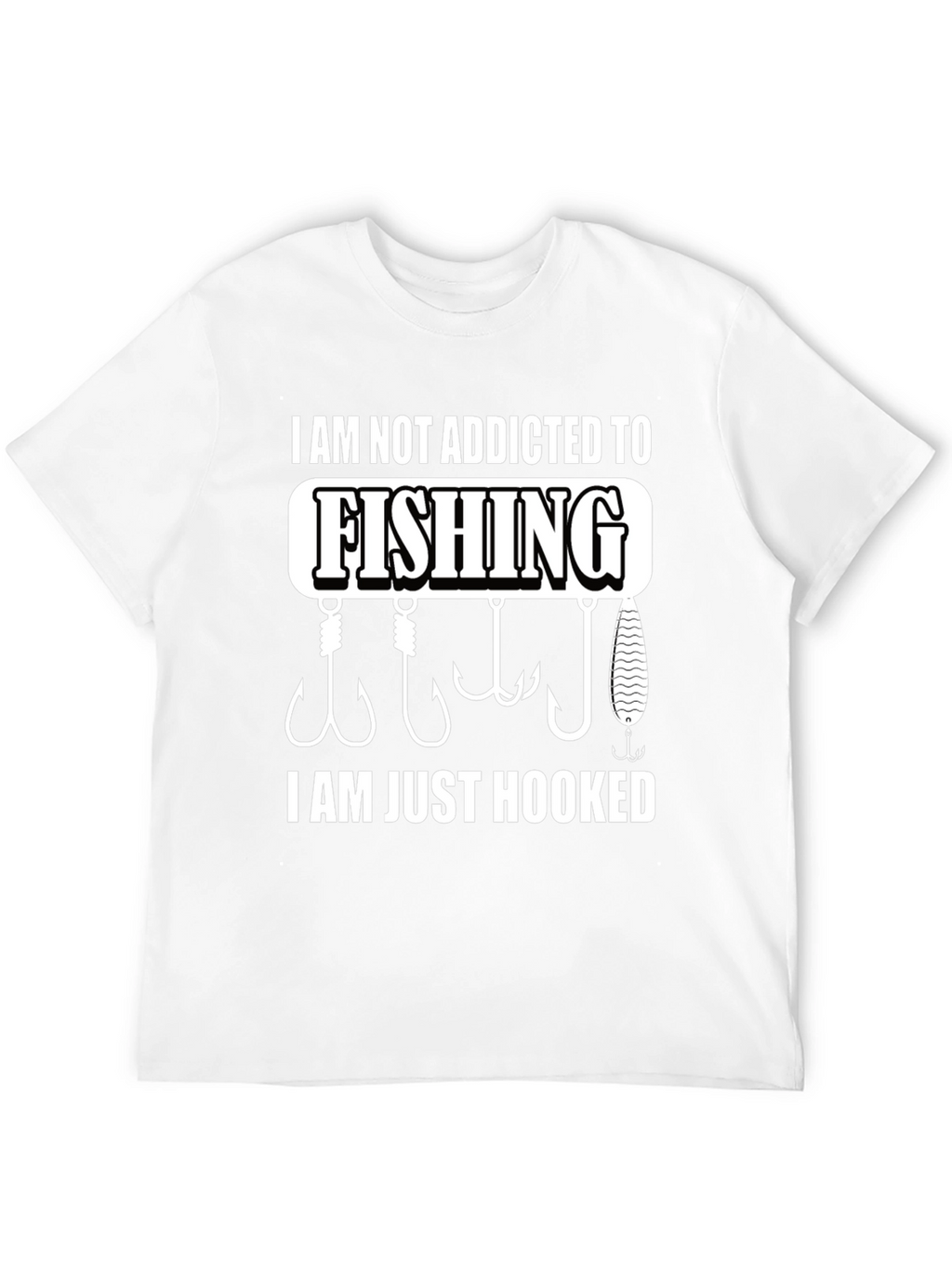 Fishing Hooked T-Shirt - Fisherman Gift Tee