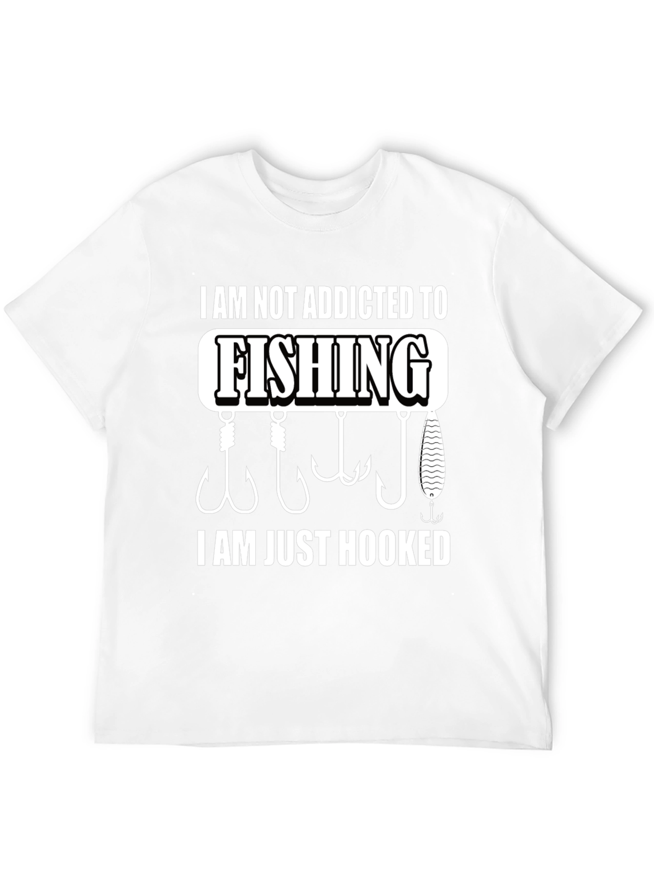Fishing Hooked T-Shirt - Fisherman Gift Tee