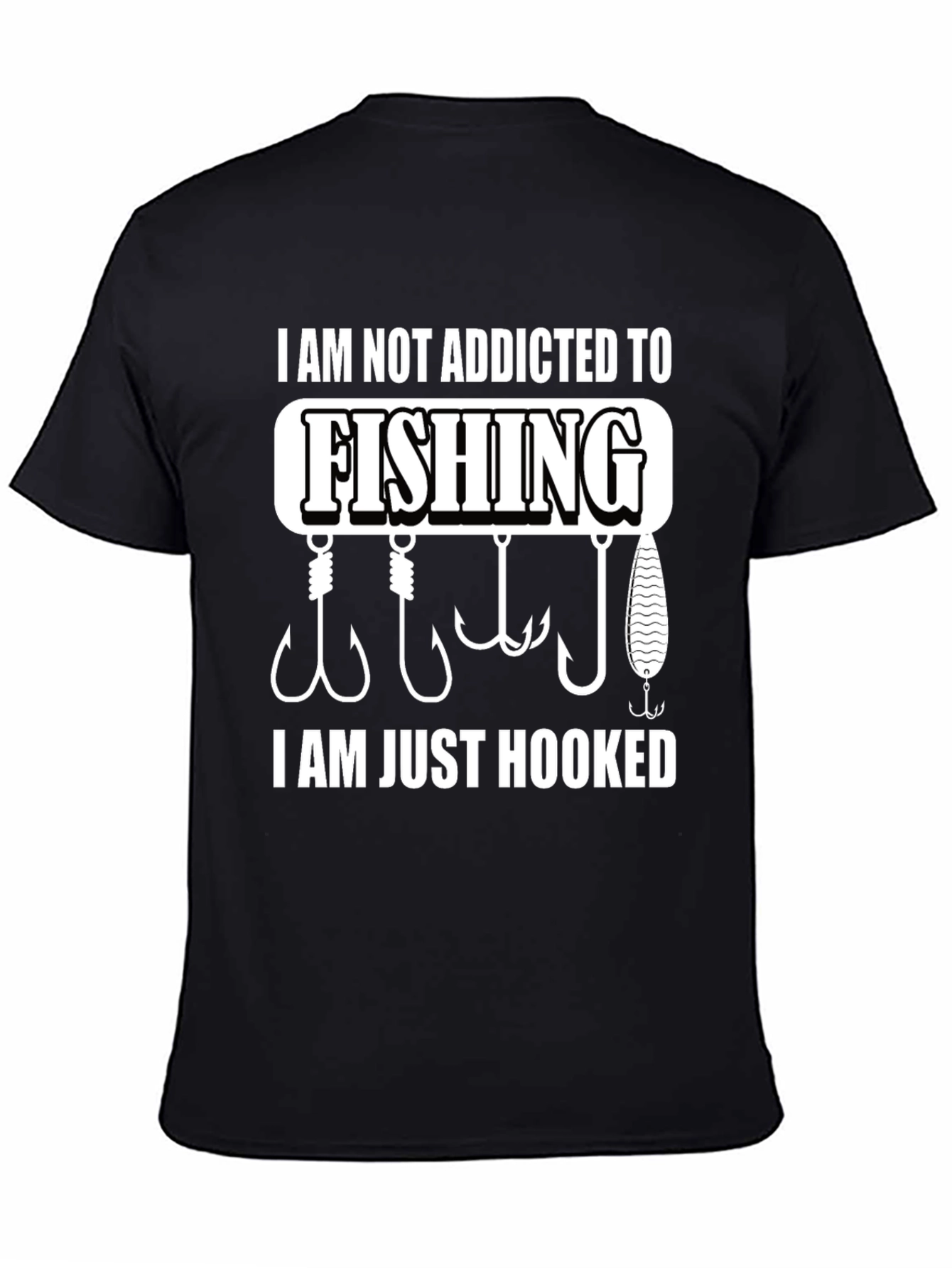 Fishing Hooked T-Shirt - Fisherman Gift Tee
