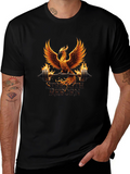 Strength Reborn Phoenix Graphic T-Shirt