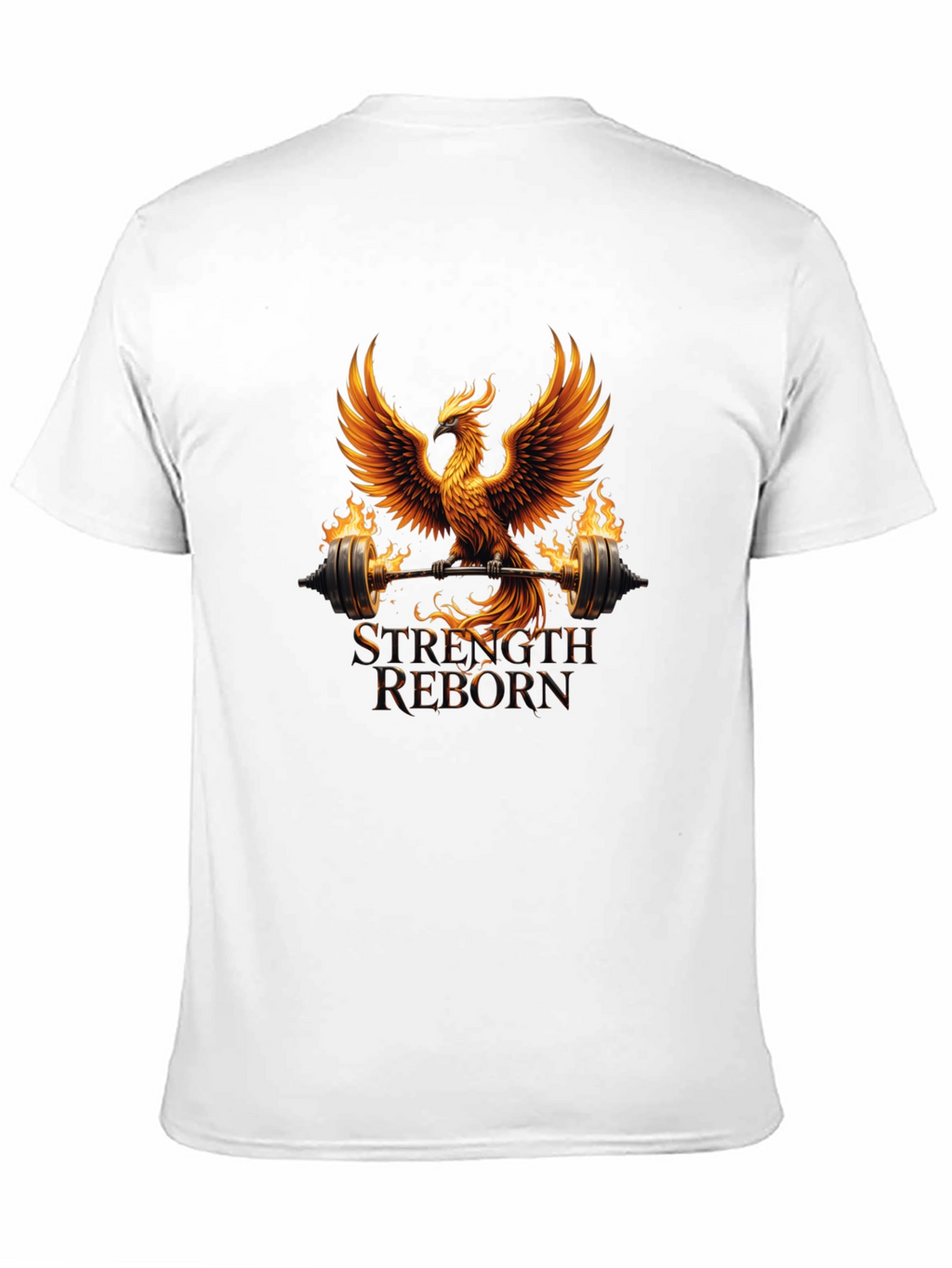 Strength Reborn Phoenix Graphic T-Shirt