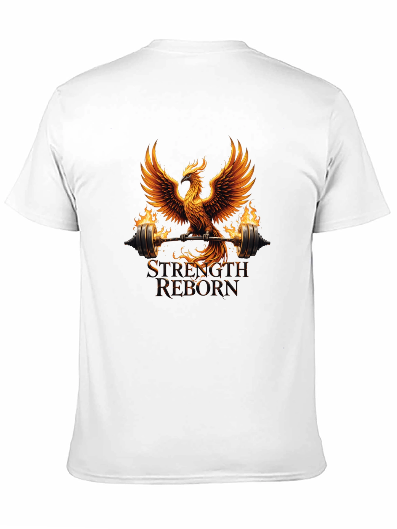 Strength Reborn Phoenix Graphic T-Shirt