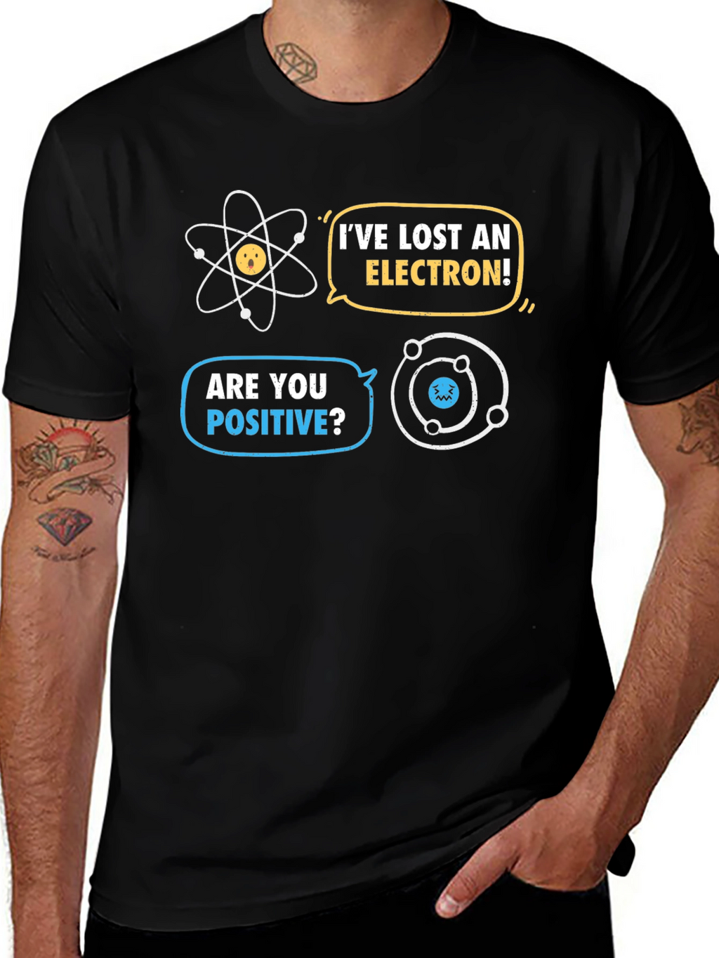 Funny Chemistry T-Shirt - Ive Lost An Electron