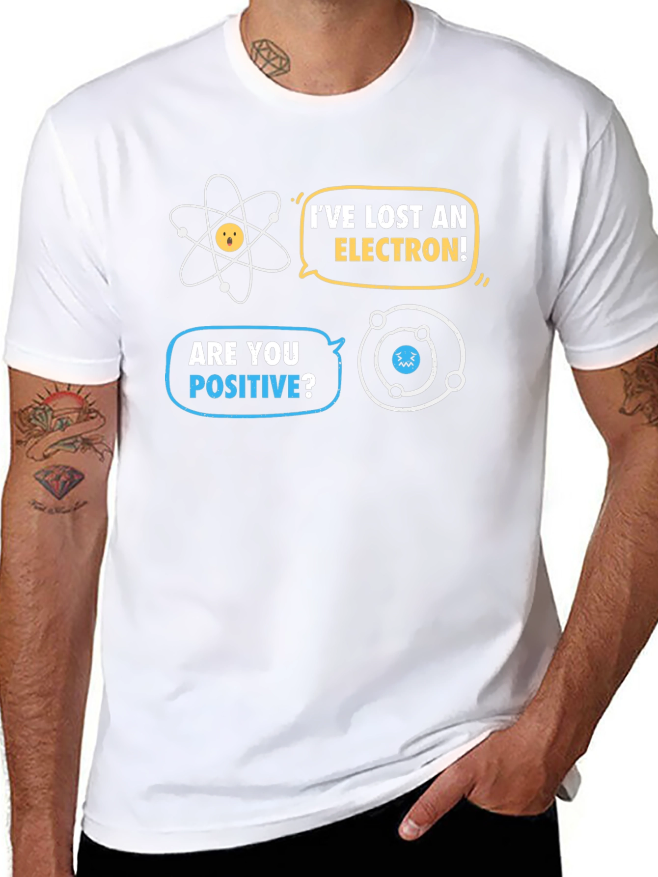 Funny Chemistry T-Shirt - Ive Lost An Electron