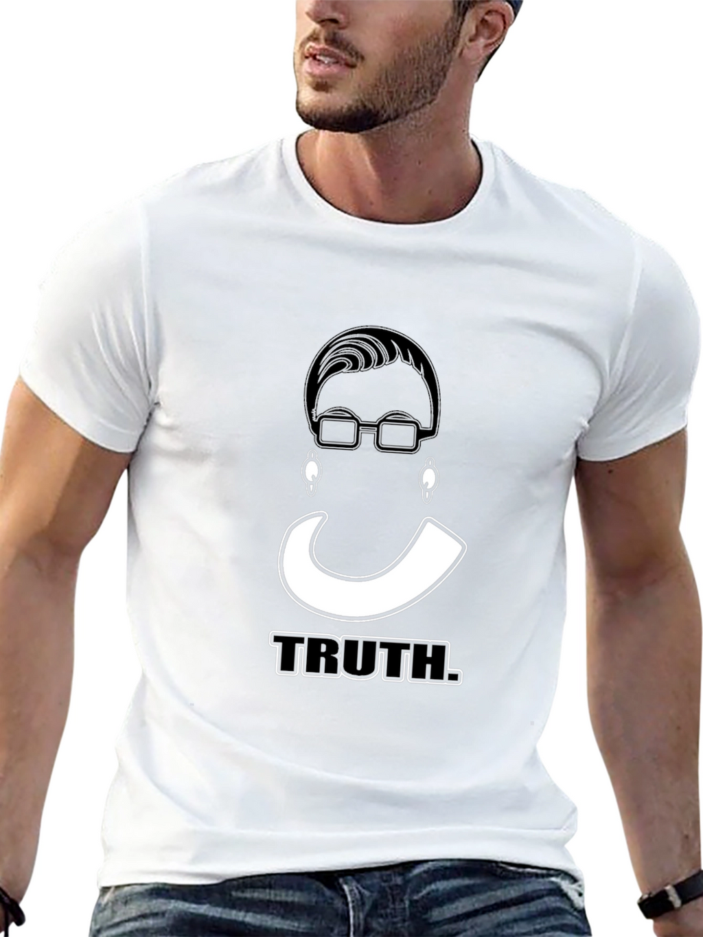 Truth Graphic Tee - Stylish Black T-Shirt