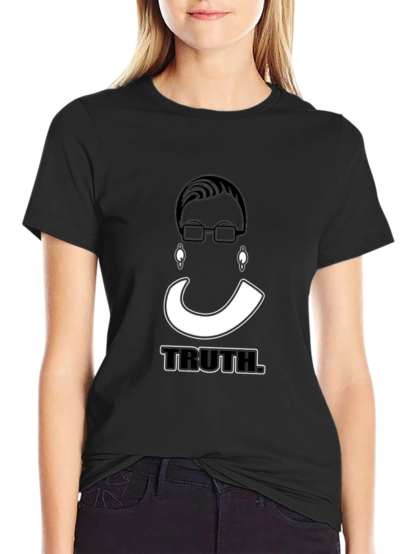 Truth Graphic Tee - Stylish Black T-Shirt