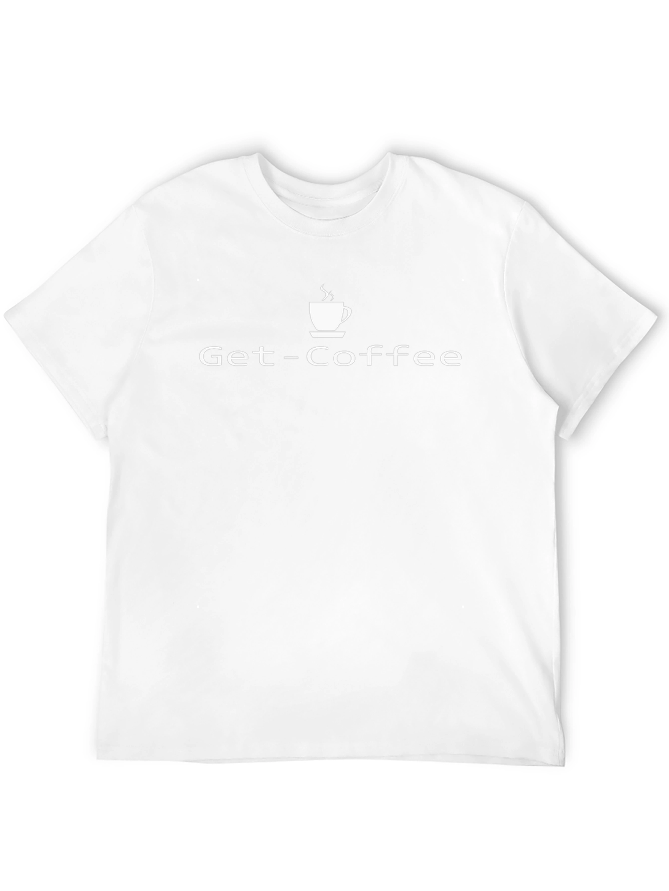 Get-Coffee Graphic Tee | Soft Cotton T-Shirt