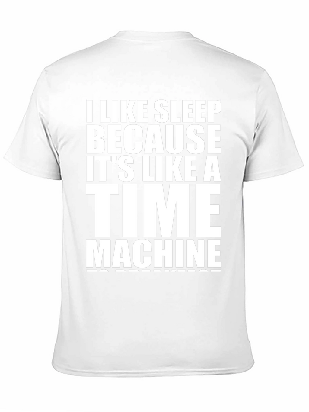 I Like Sleep Time Machine Black Graphic T-Shirt