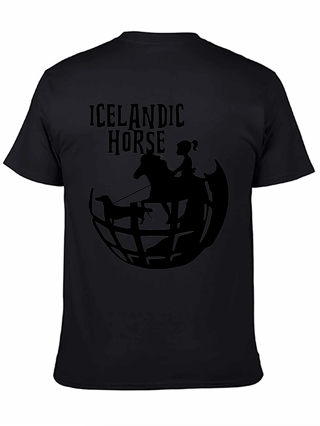 Icelandic Horse Graphic Tee - Unique Design