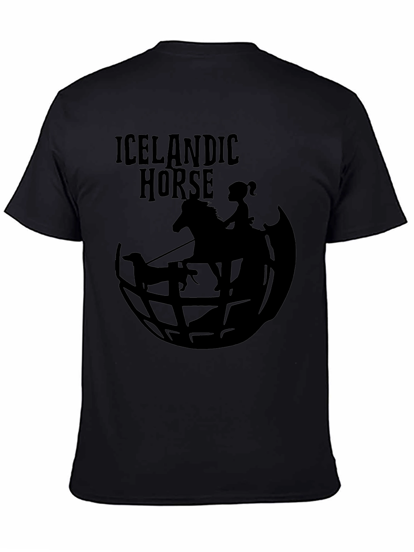 Icelandic Horse Graphic Tee - Unique Design