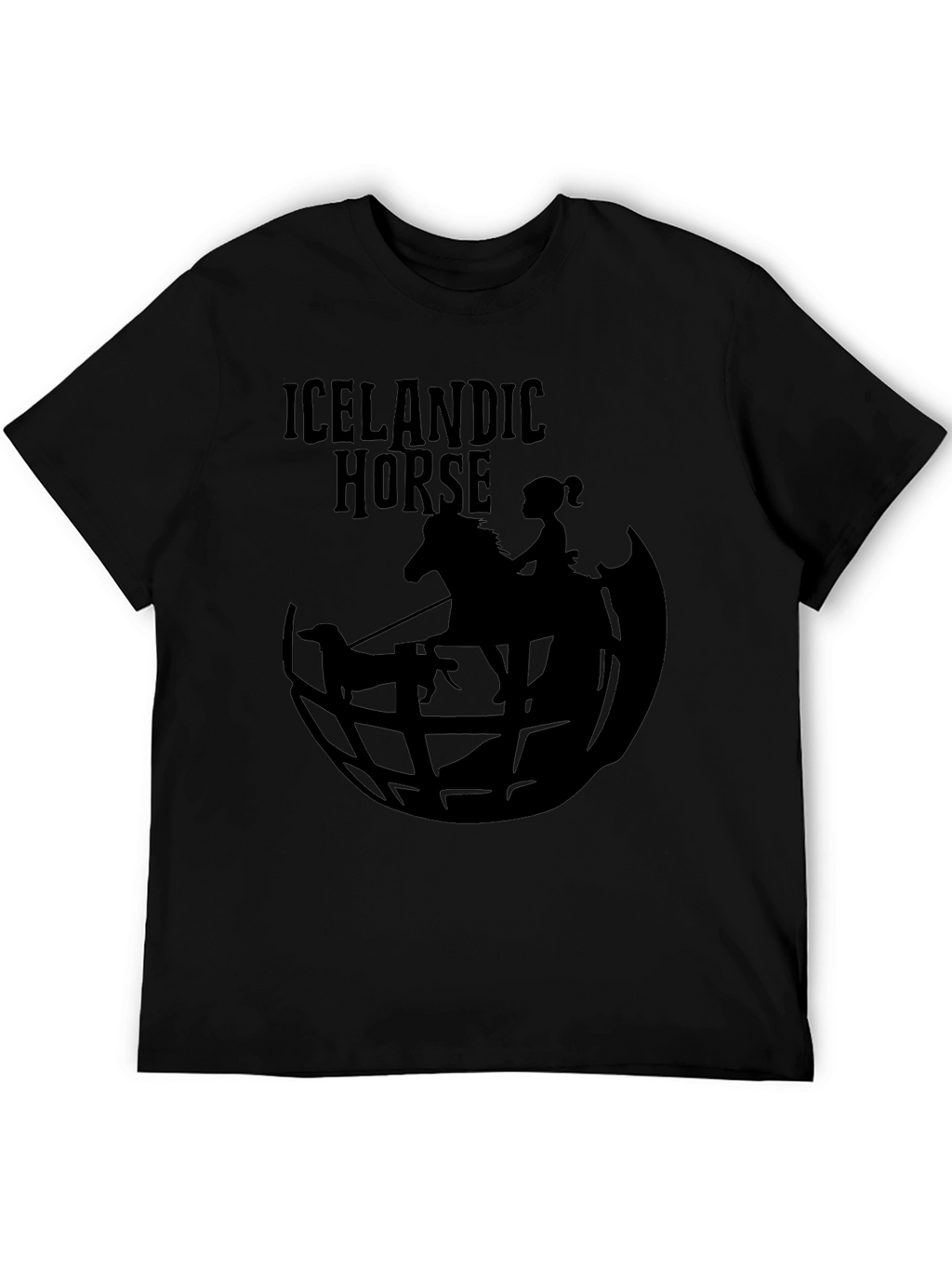 Icelandic Horse Graphic Tee - Unique Design