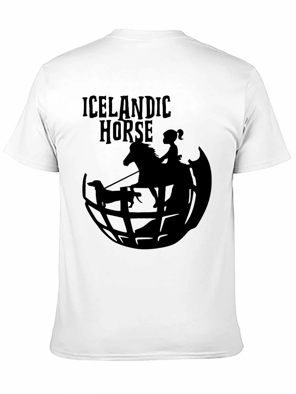 Icelandic Horse Graphic Tee - Unique Design