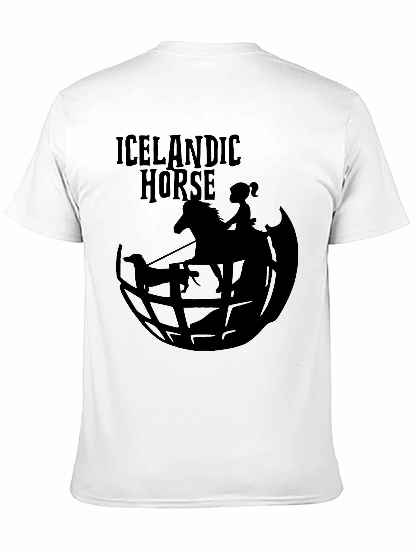 Icelandic Horse Graphic Tee - Unique Design