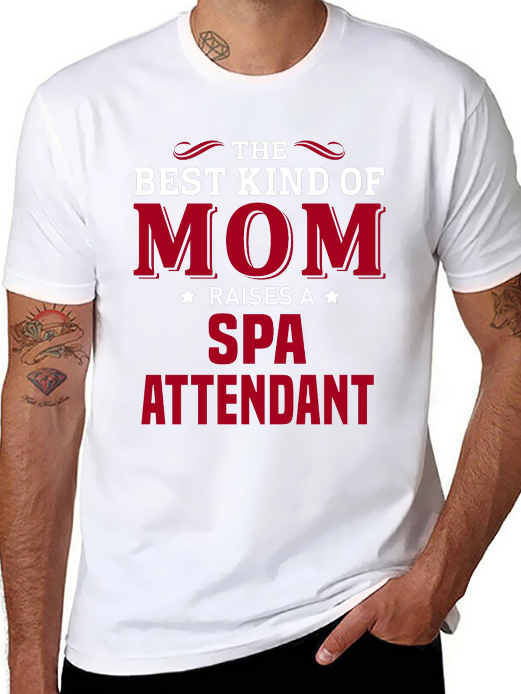 Best Kind of Mom Spa Attendant T-Shirt