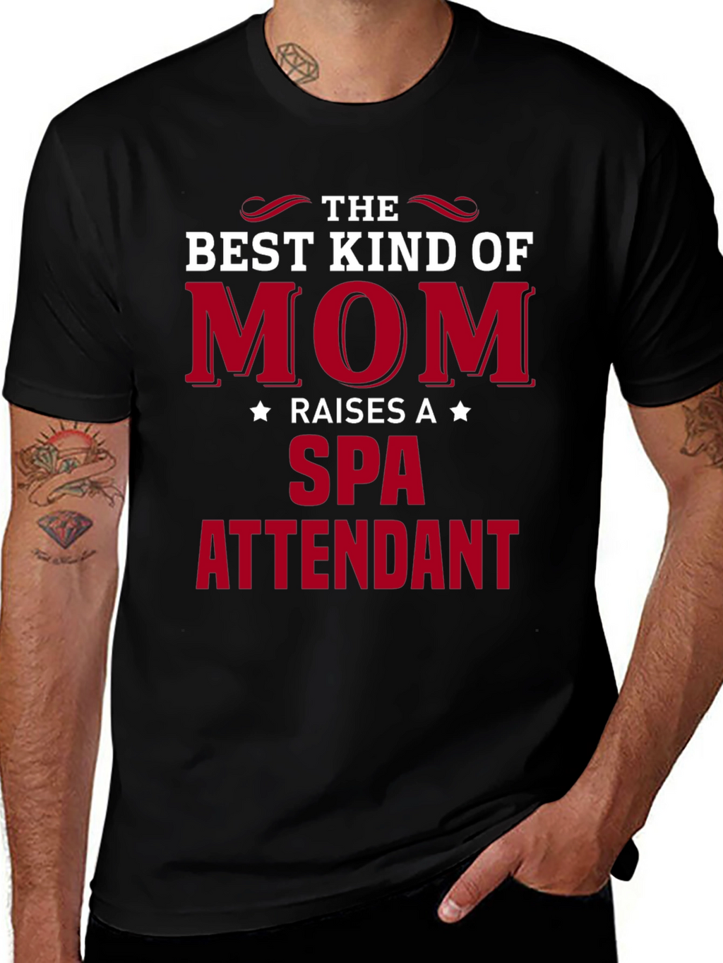 Best Kind of Mom Spa Attendant T-Shirt