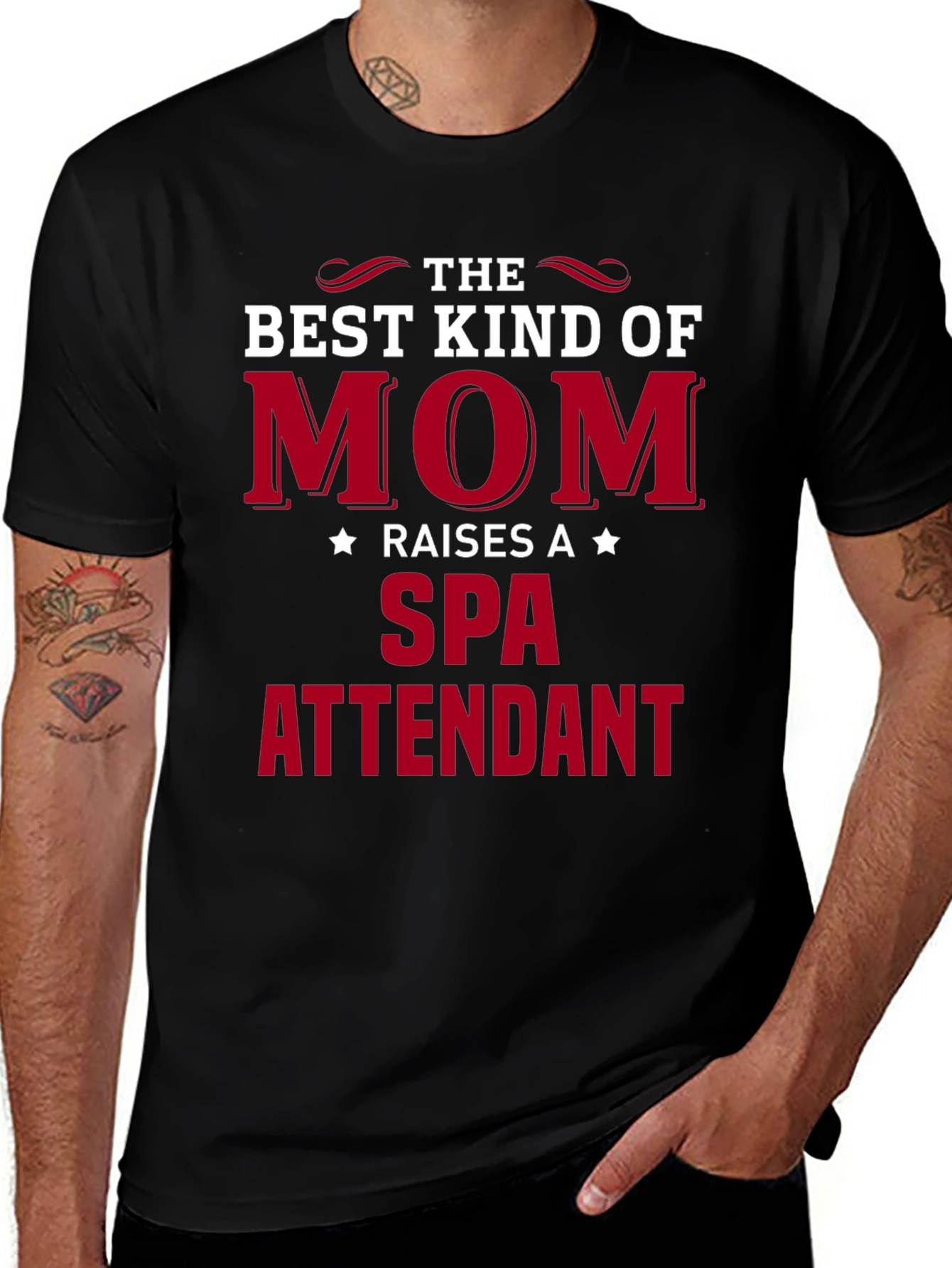 Best Kind of Mom Spa Attendant T-Shirt