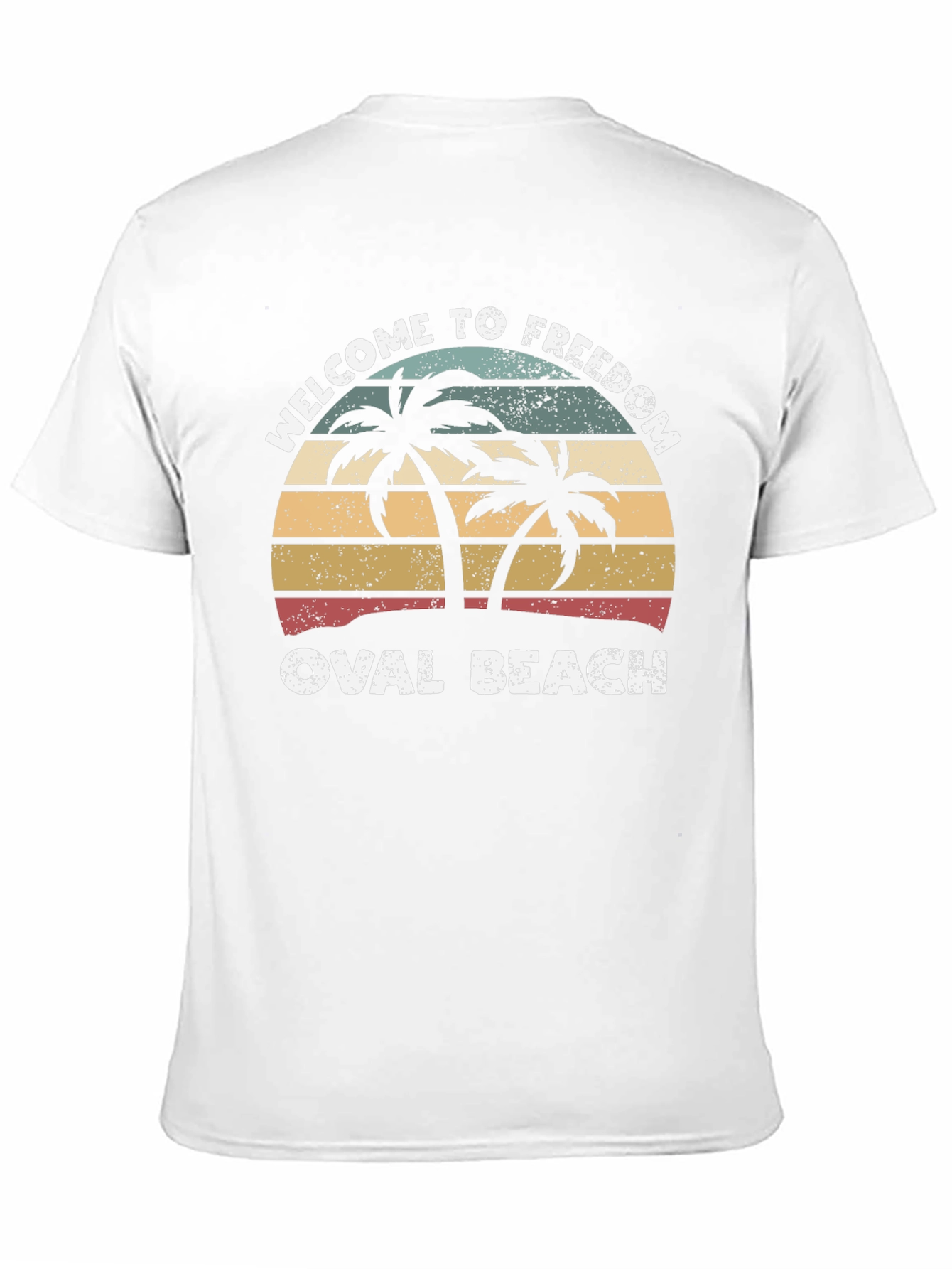 Welcome to Freedom Oval Beach T-Shirt