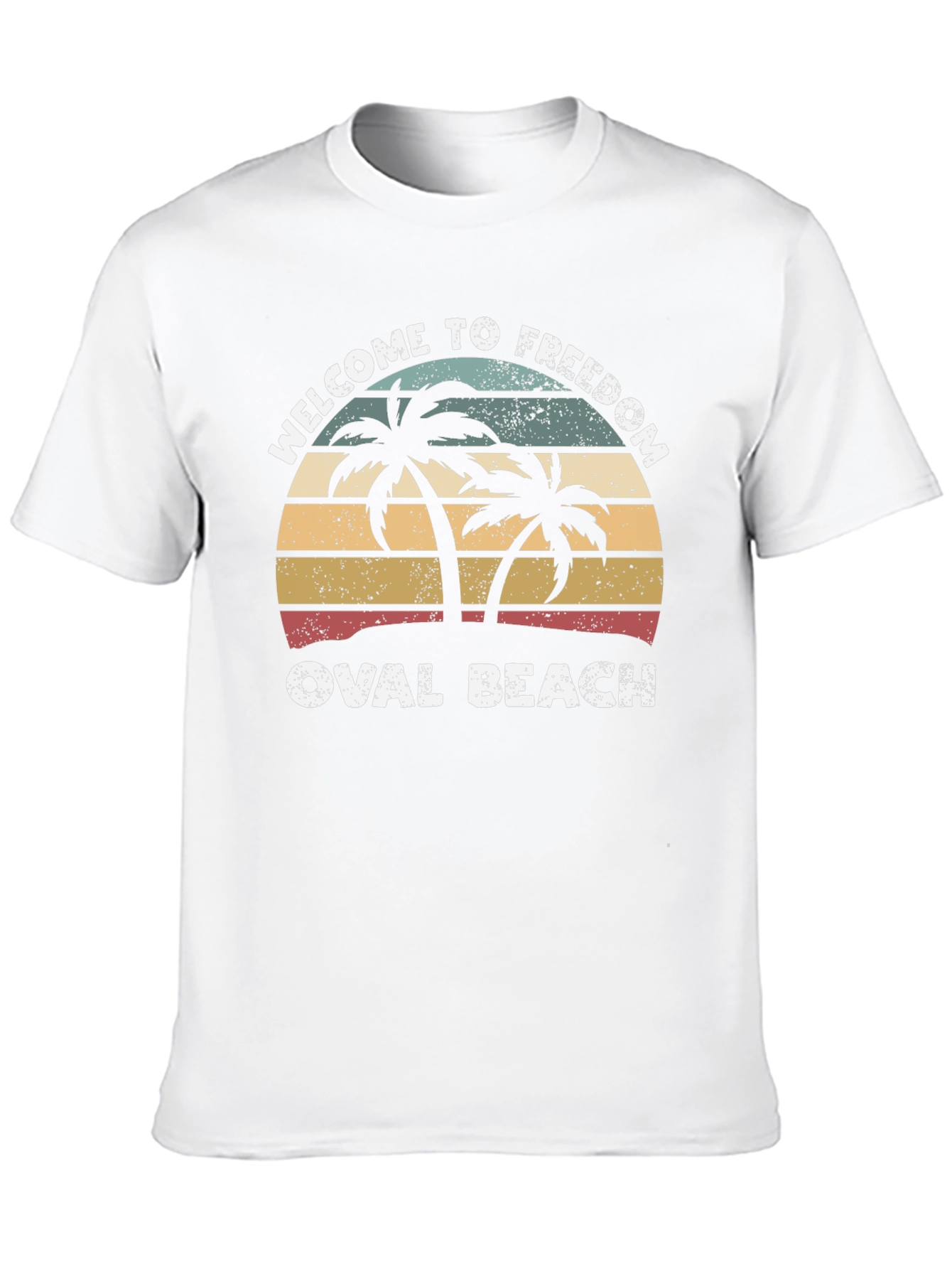 Welcome to Freedom Oval Beach T-Shirt