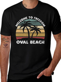 Welcome to Freedom Oval Beach T-Shirt