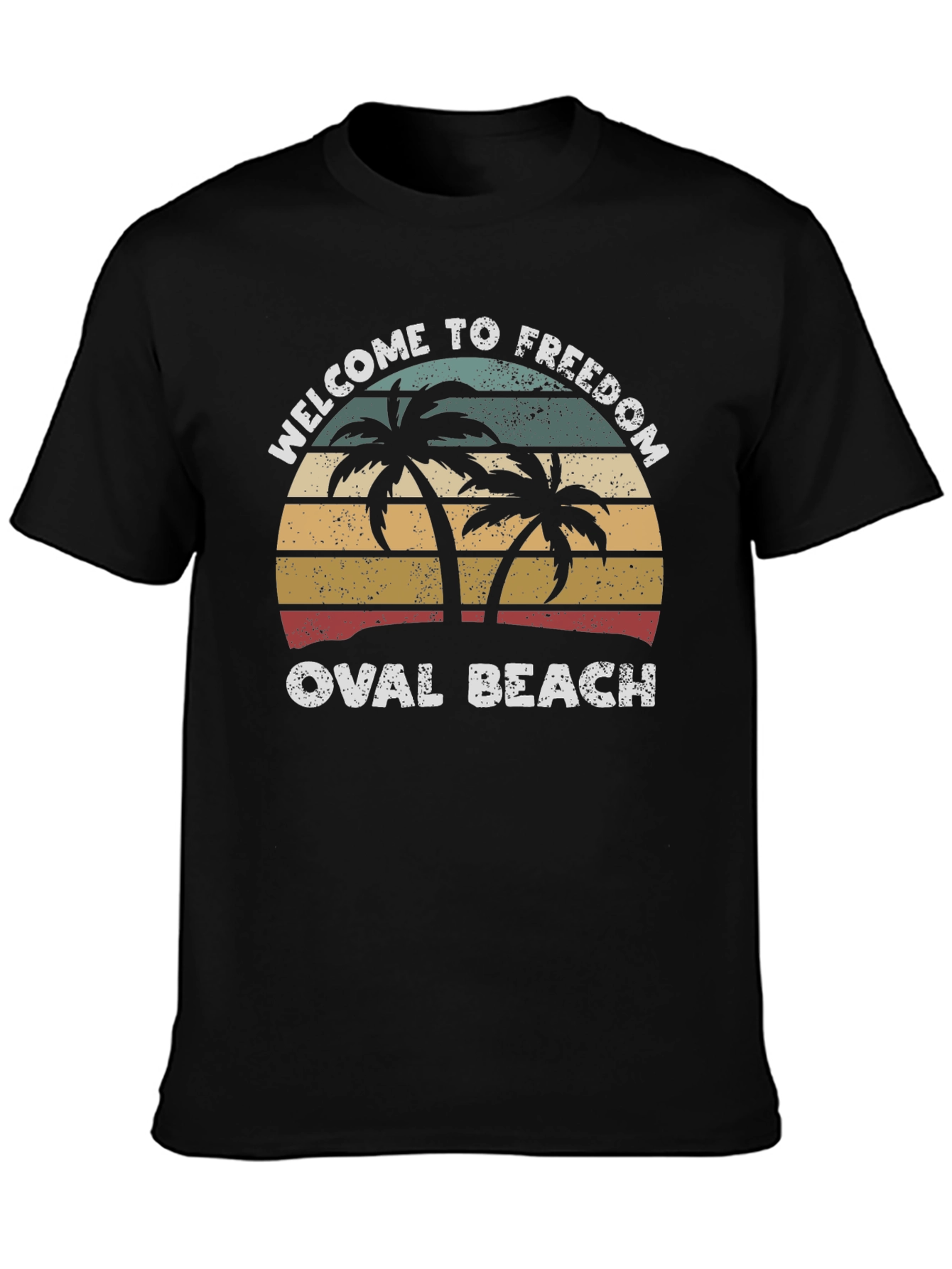 Welcome to Freedom Oval Beach T-Shirt