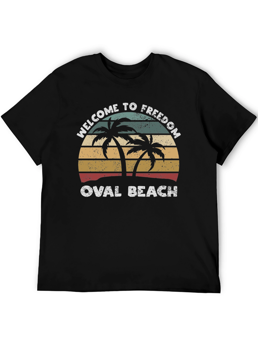Welcome to Freedom Oval Beach T-Shirt