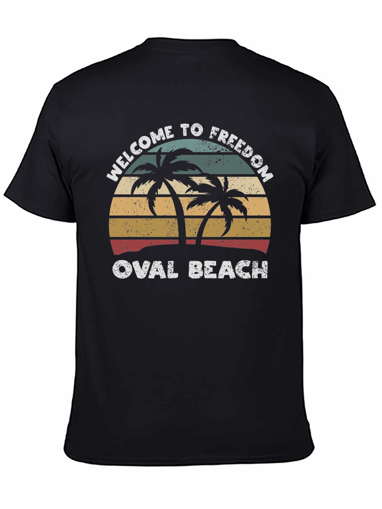 Welcome to Freedom Oval Beach T-Shirt