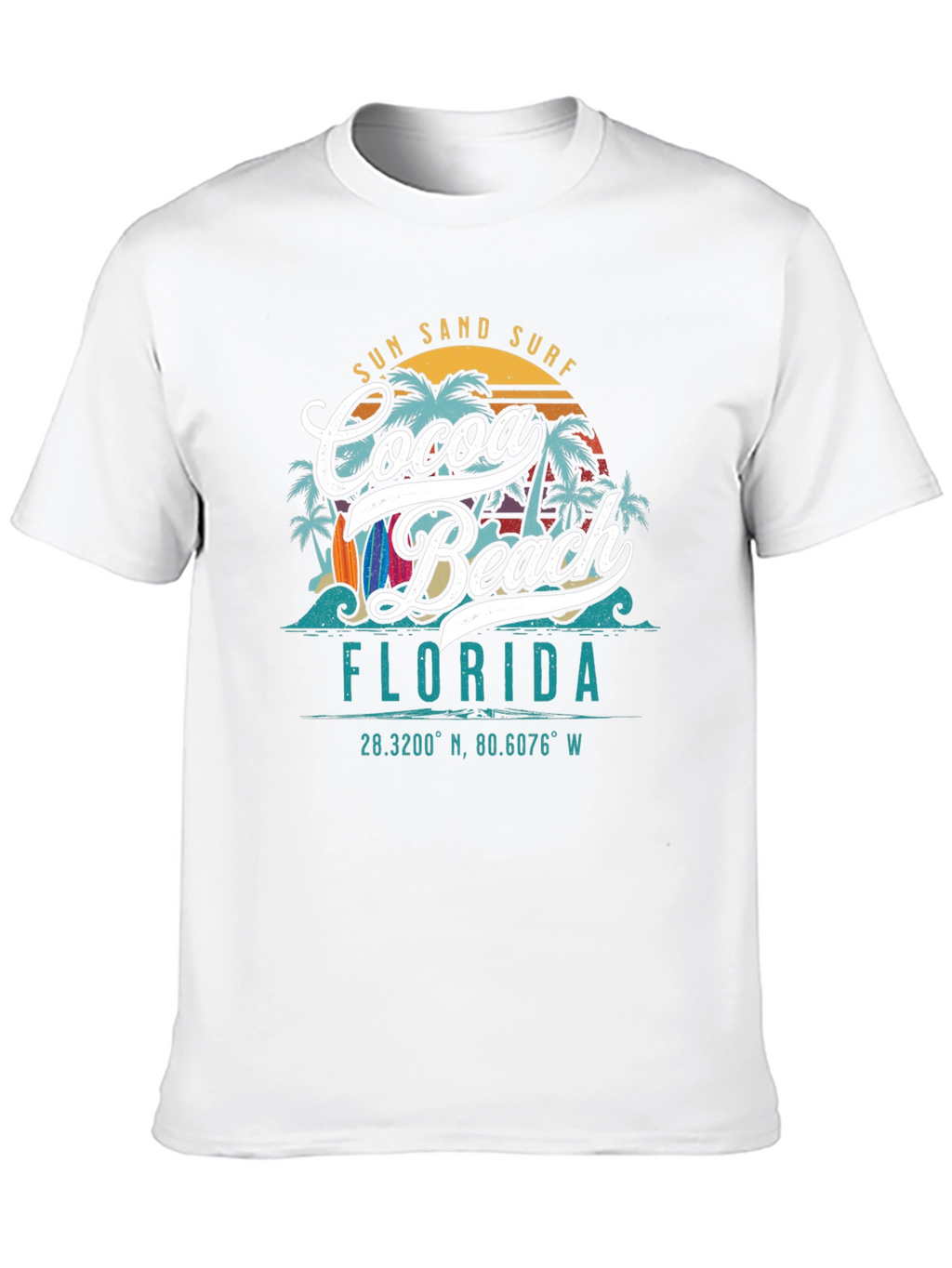 Cocoa Beach Florida Graphic T-Shirt