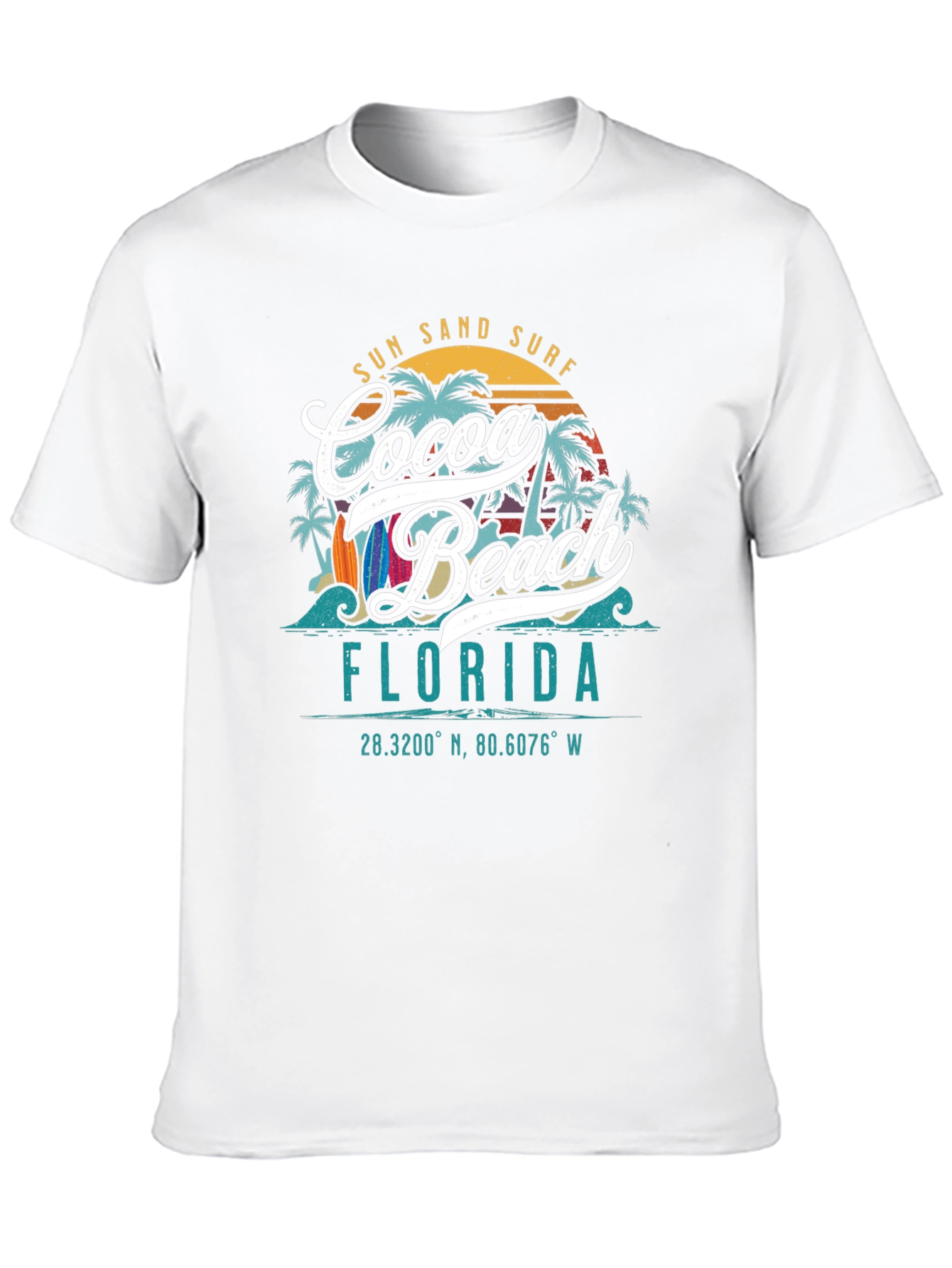 Cocoa Beach Florida Graphic T-Shirt