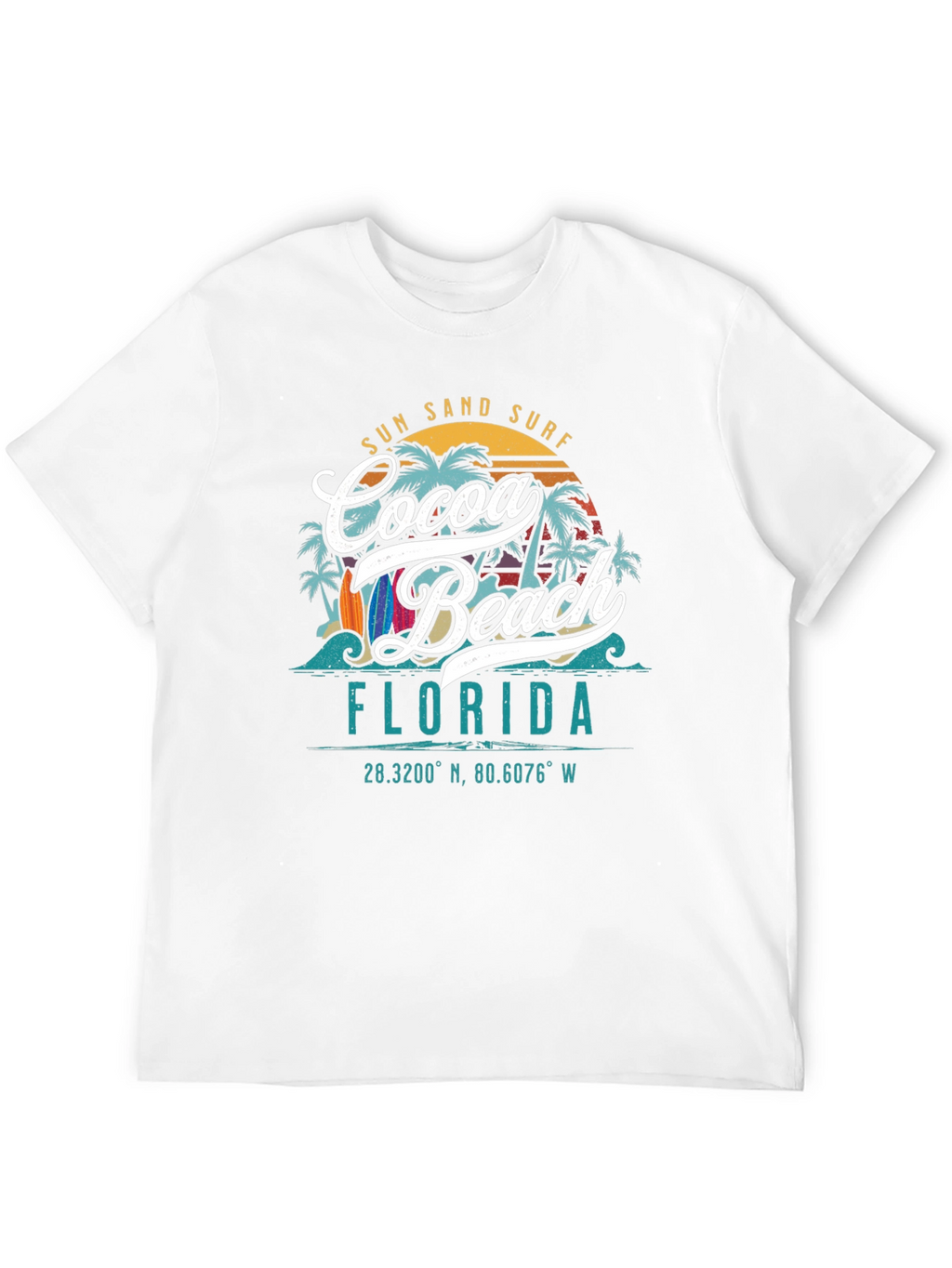 Cocoa Beach Florida Graphic T-Shirt