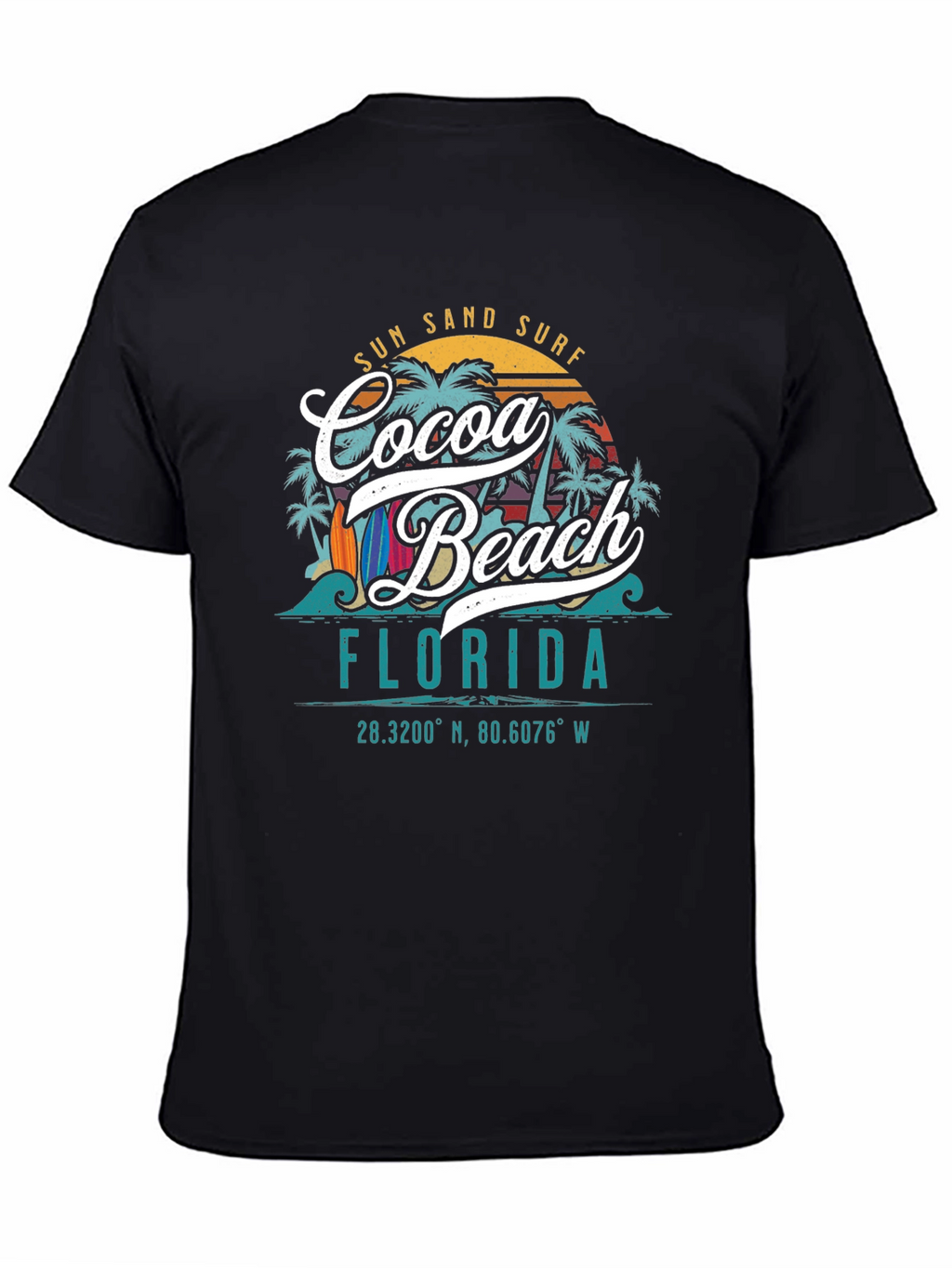 Cocoa Beach Florida Graphic T-Shirt