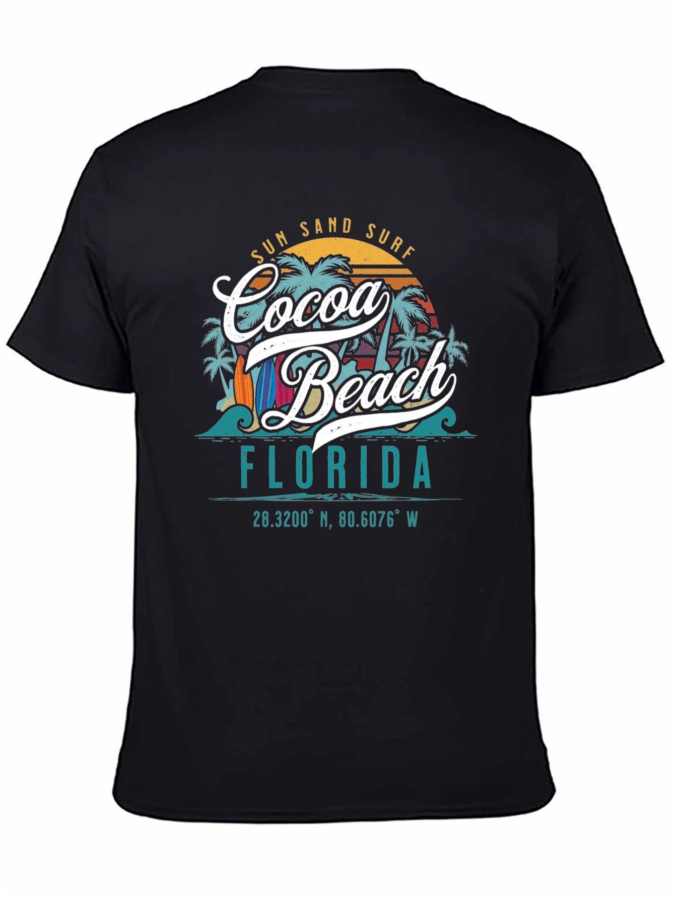 Cocoa Beach Florida Graphic T-Shirt
