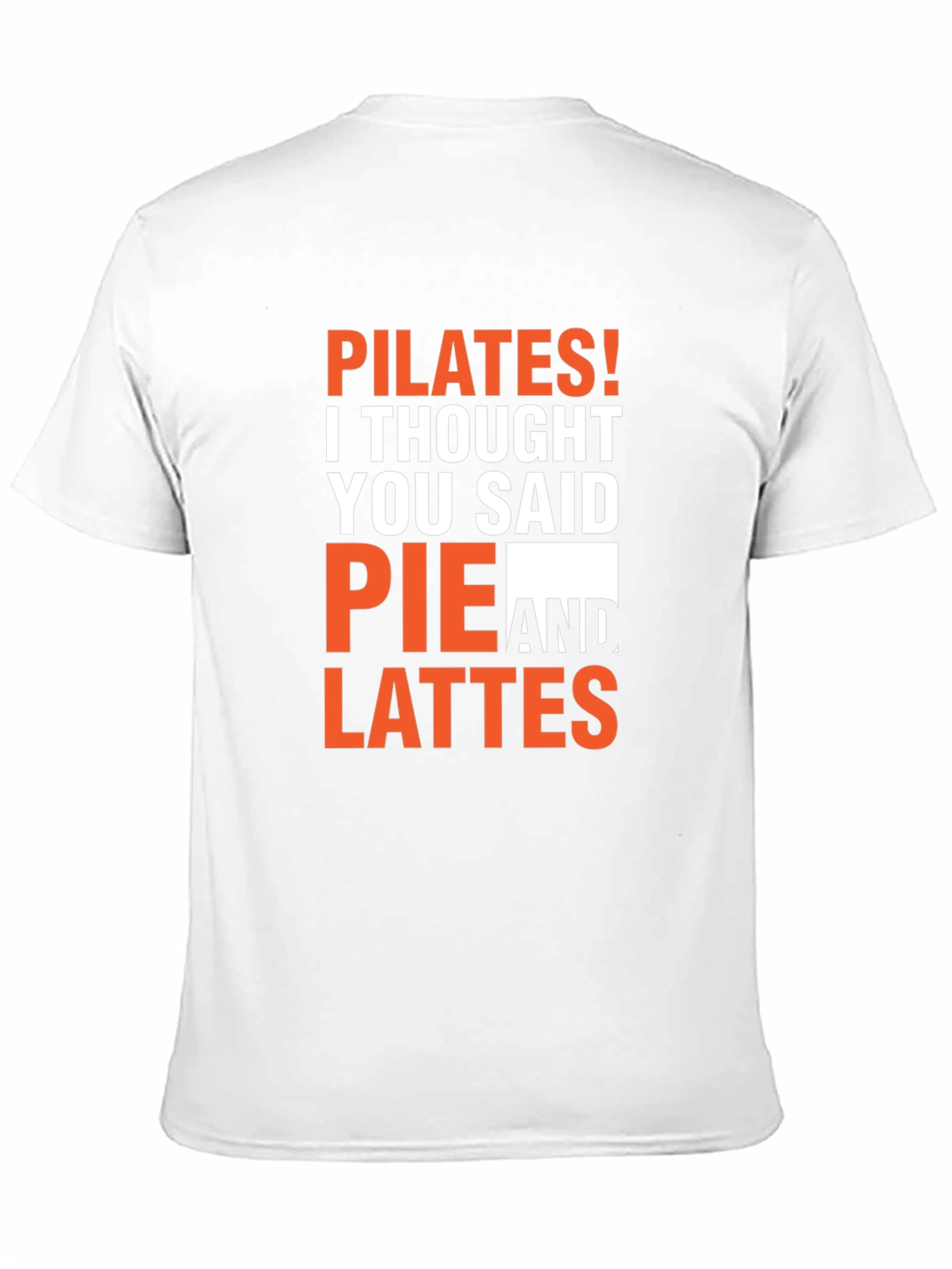Pilates Pie Lattes Funny Graphic T-Shirt