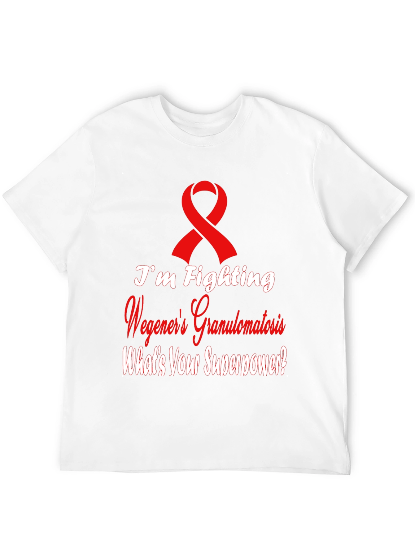 Wegeners Granulomatosis Awareness T-Shirt