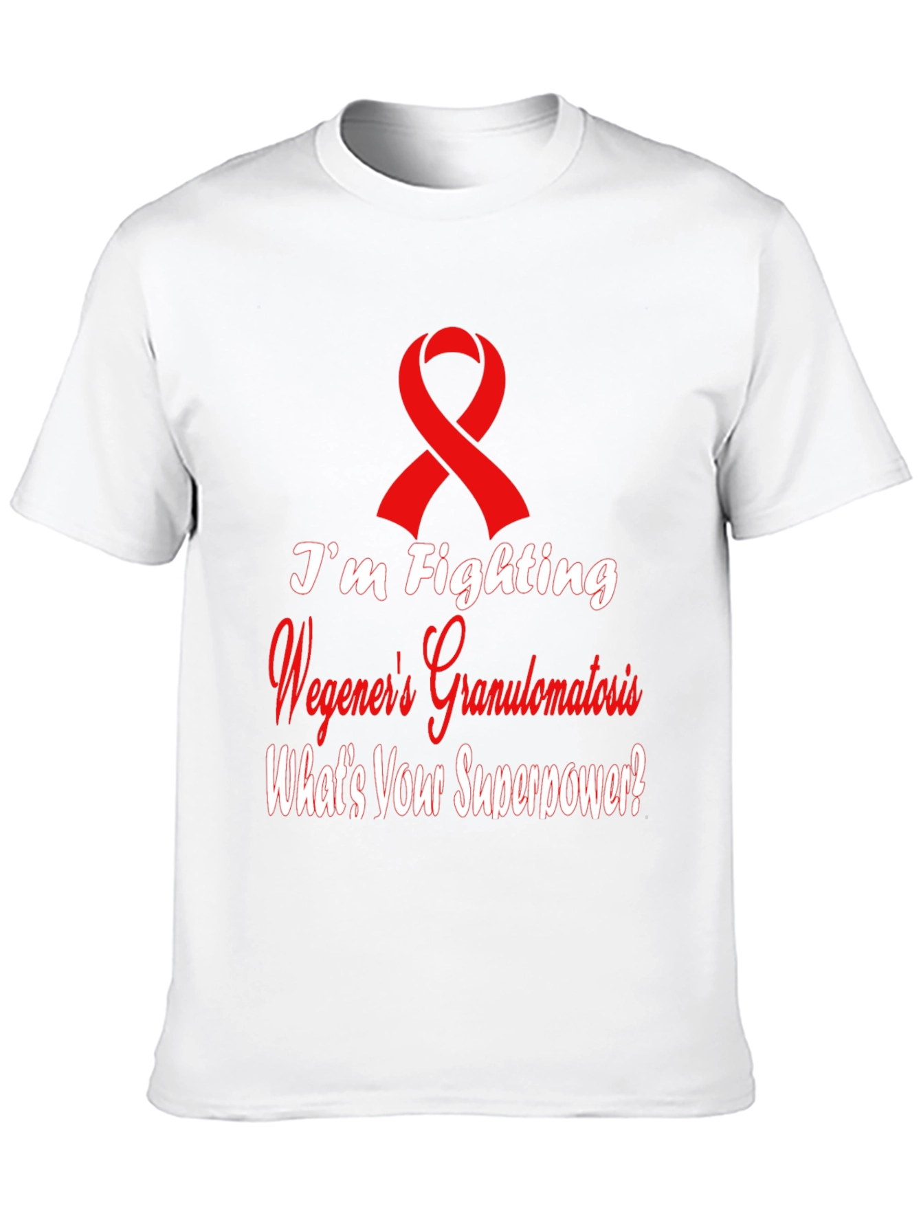 Wegeners Granulomatosis Awareness T-Shirt