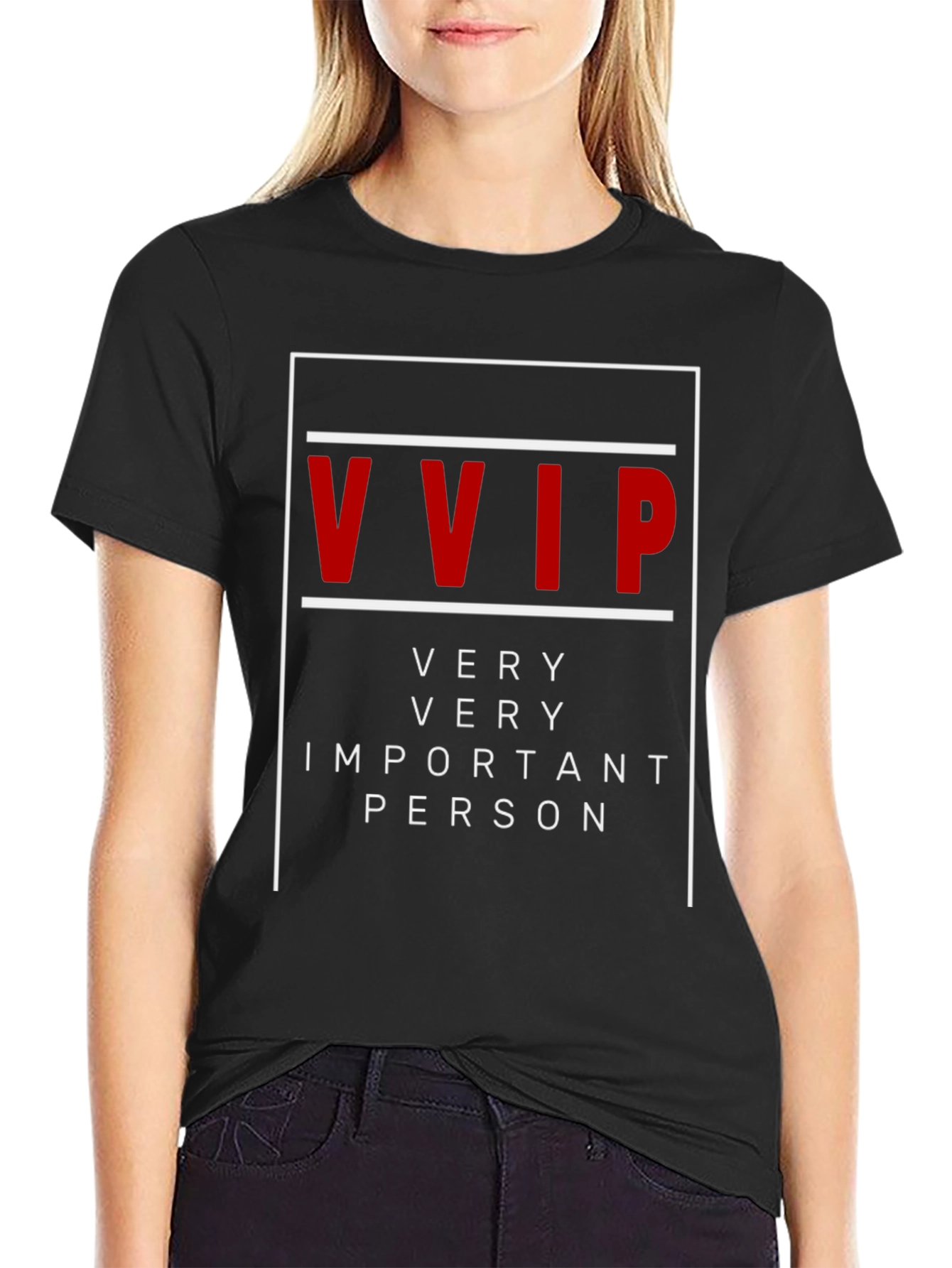 VVIP Very Very Important Person Graphic Tee