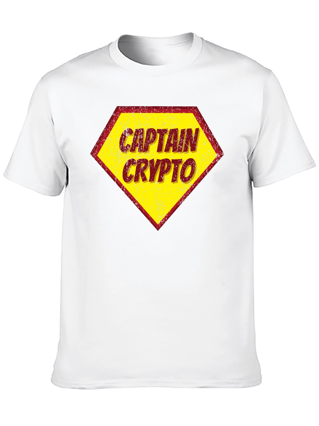 Captain Crypto T-Shirt - Black Crypto Tee