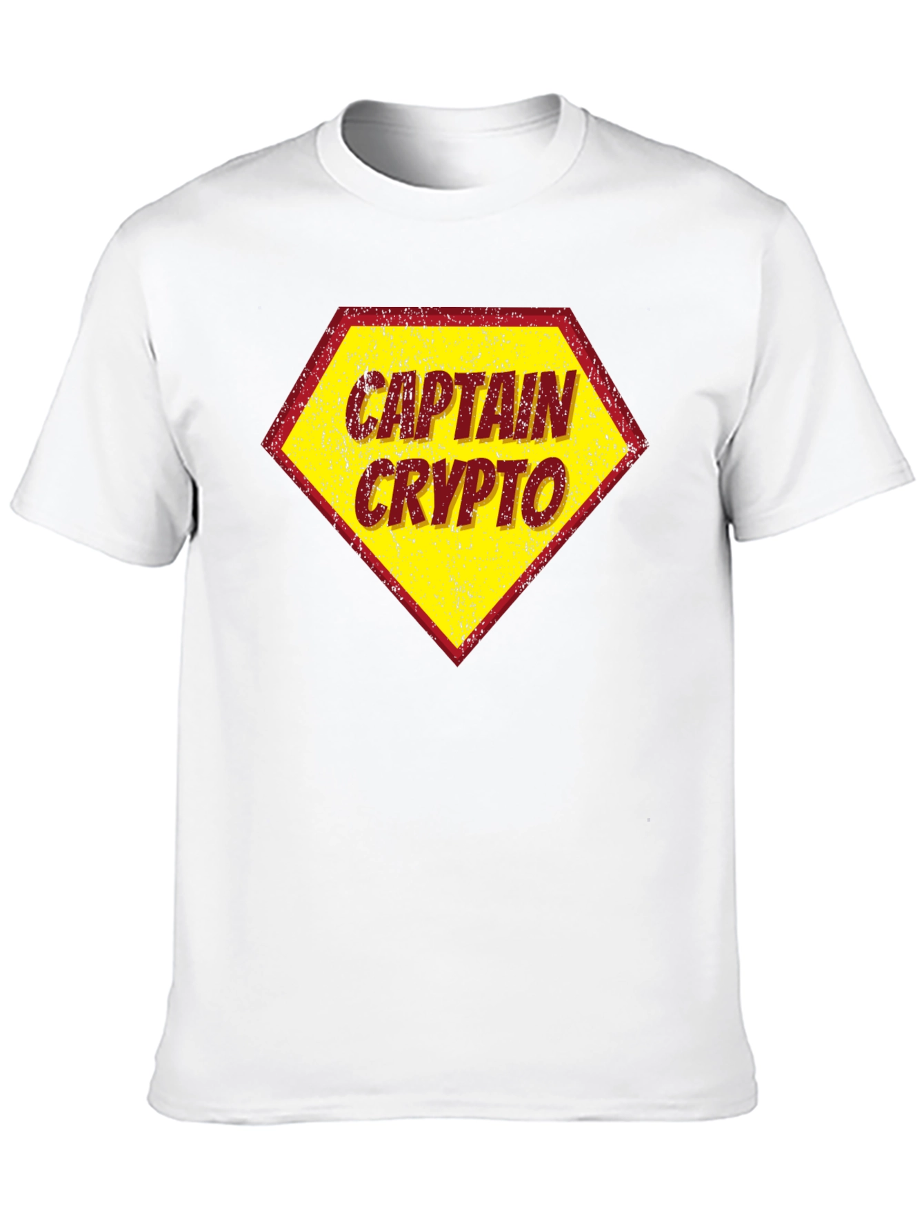 Captain Crypto T-Shirt - Black Crypto Tee