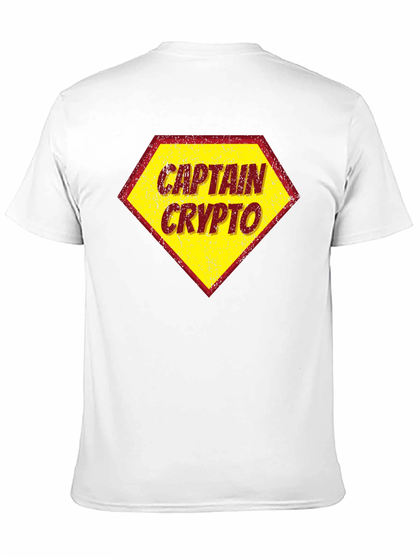Captain Crypto T-Shirt - Black Crypto Tee