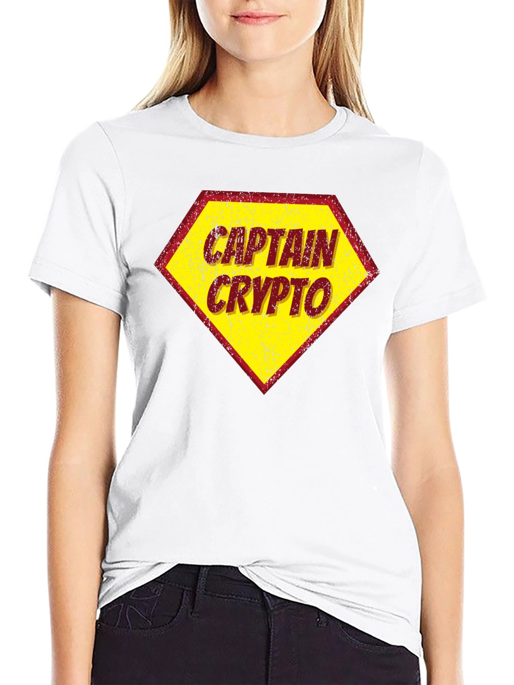 Captain Crypto T-Shirt - Black Crypto Tee