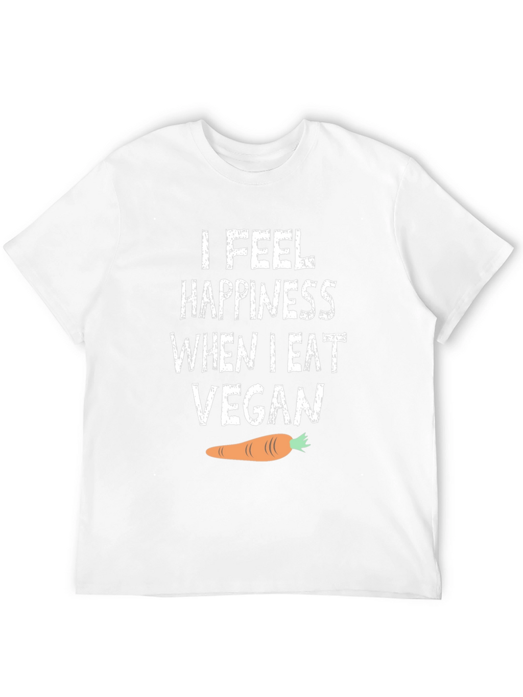 Vegan Happiness T-Shirt - Soft Cotton Tee